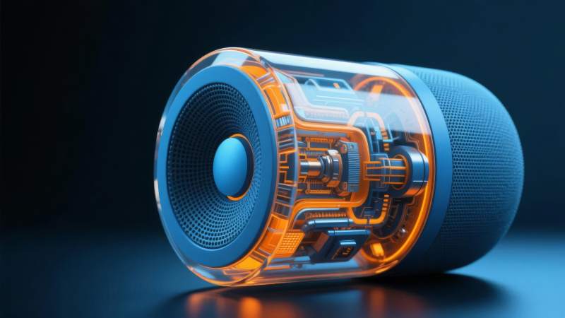 透明音箱内部结构图片