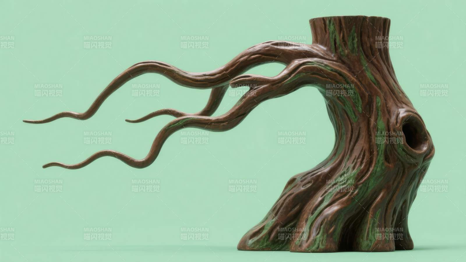 树根艺术造型图片