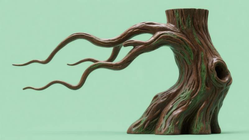 树根艺术造型图片