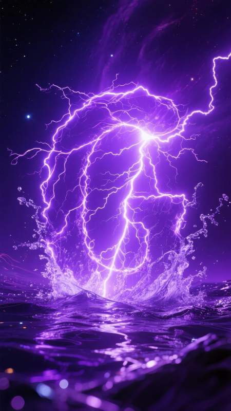 紫电惊涛图片