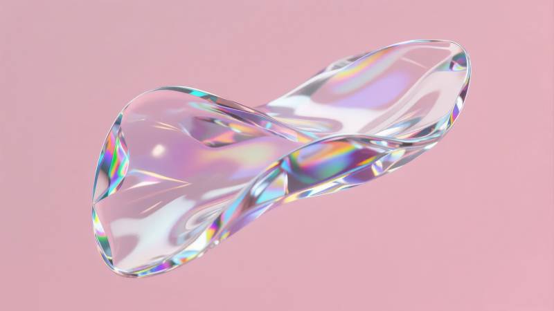 晶莹剔透的抽象艺术图片