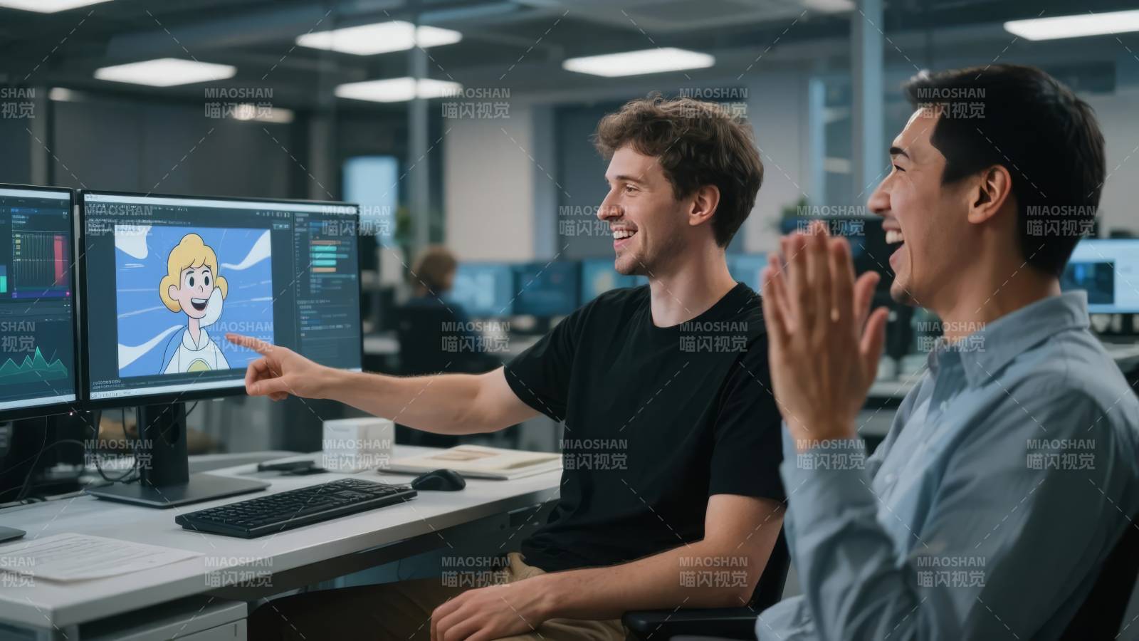 动画创作瞬间图片