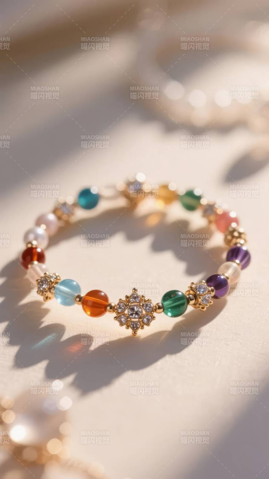 彩珠手链 闪耀夺目图片