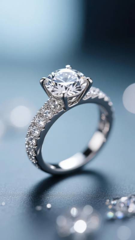 璀璨钻戒 闪耀心动图片