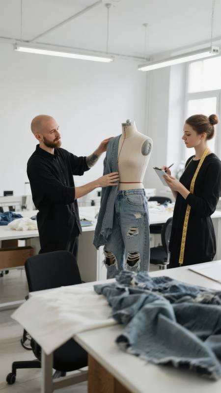 设计师在工作室工作图片