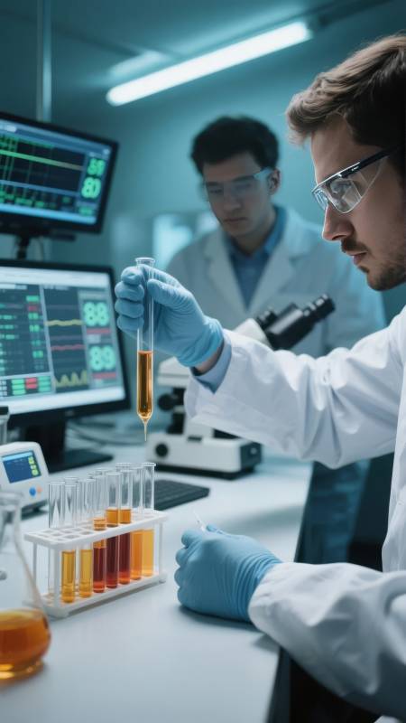 实验室科研瞬间图片