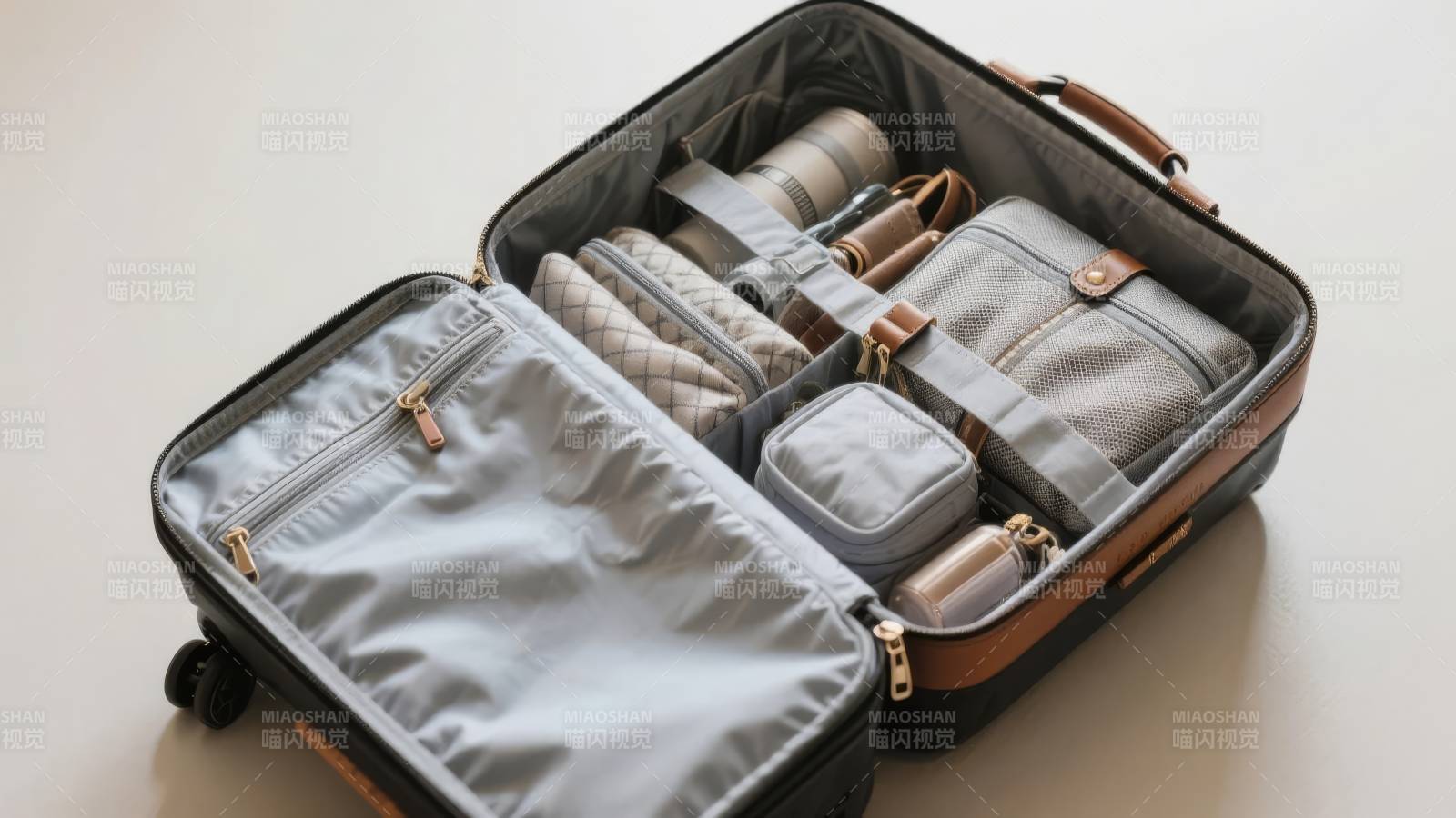精致行李箱收纳图片