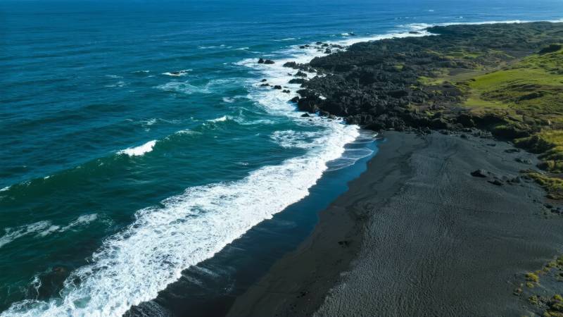 海岸线风光图片