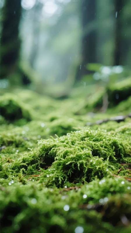 雨林青苔图片