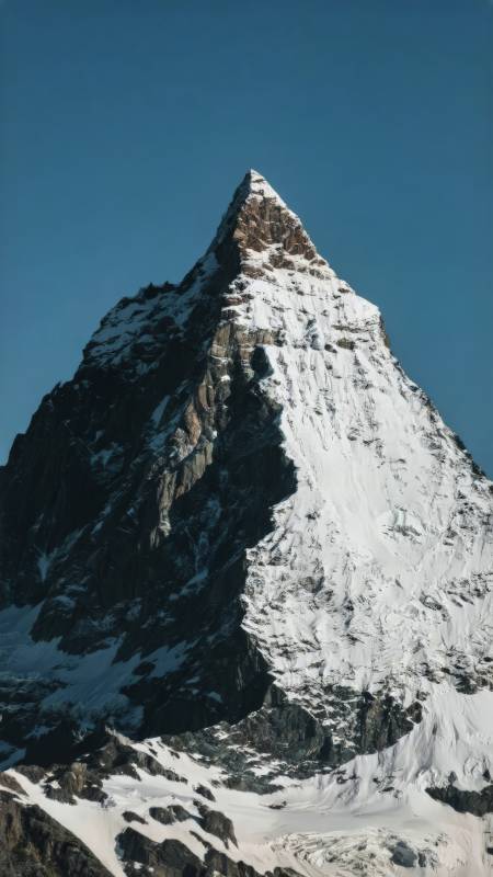 雪山之巅 巍峨壮丽图片