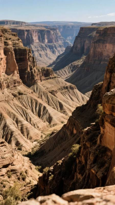 峡谷壮丽风光图片