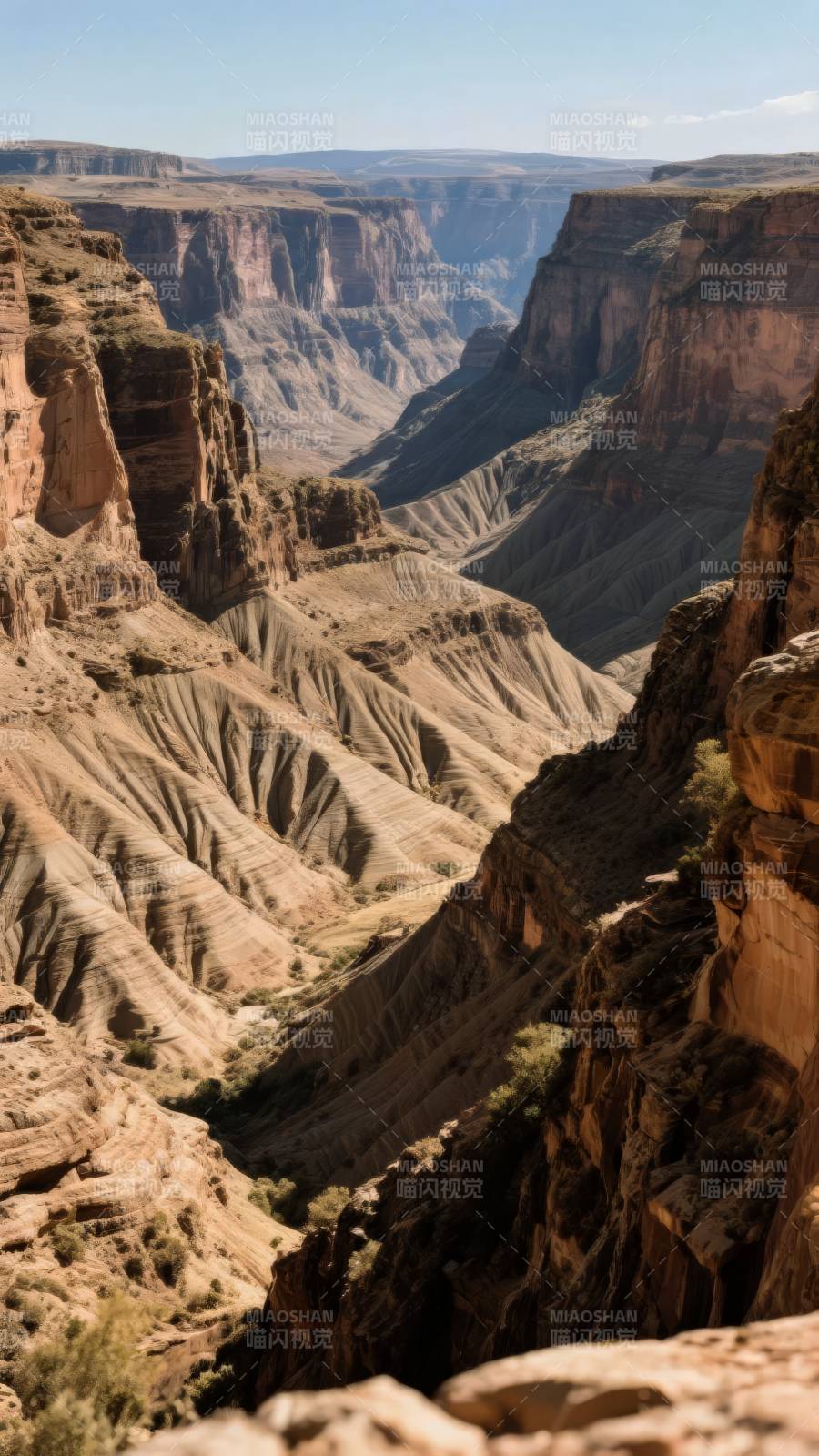 峡谷壮丽风光图片