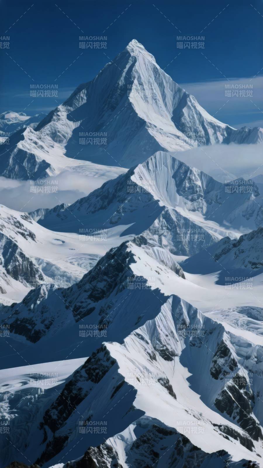 雪山之巅 壮丽无垠图片