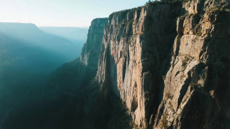 壮丽峡谷风光图片