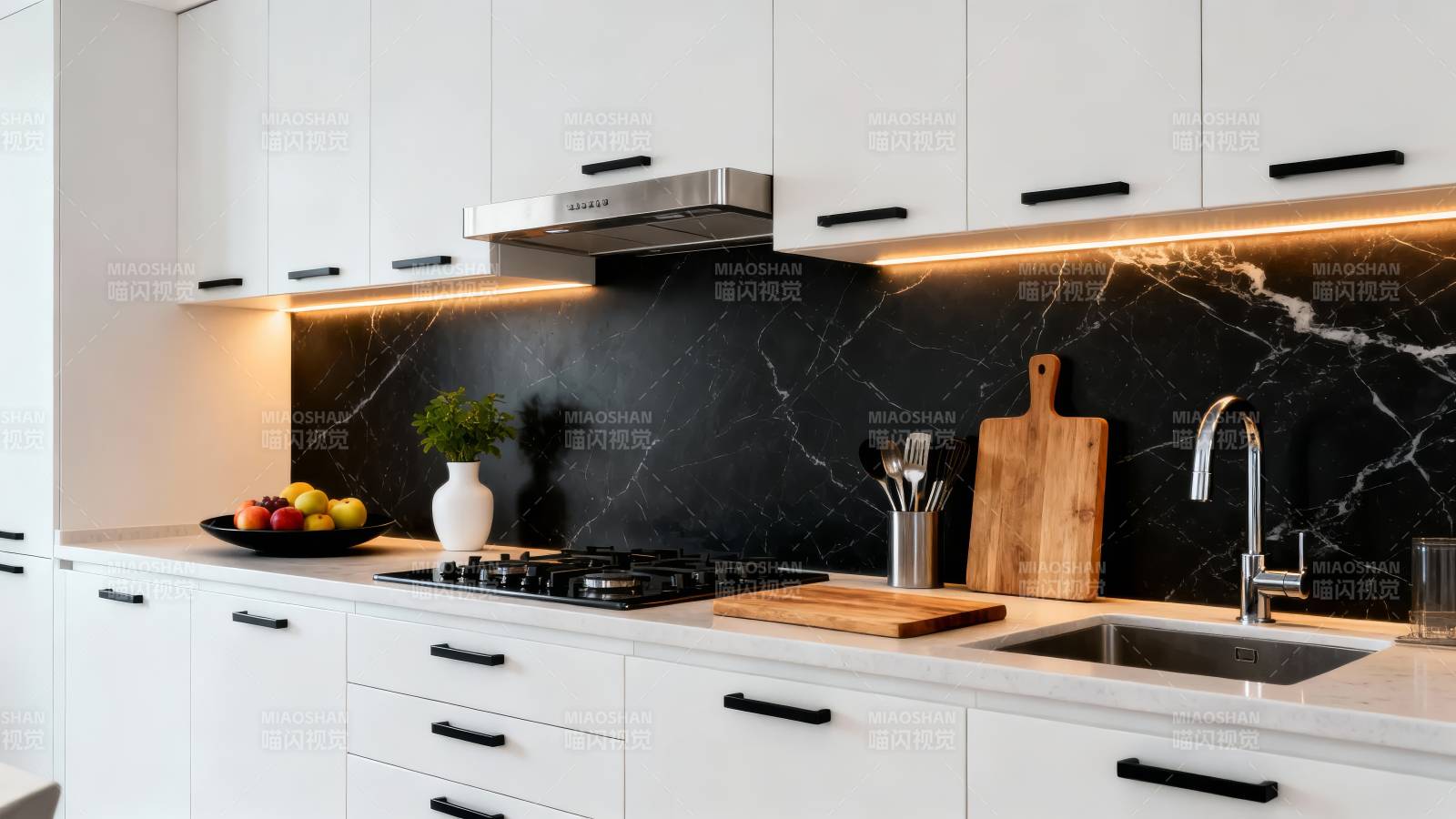 现代简约厨房设计图片