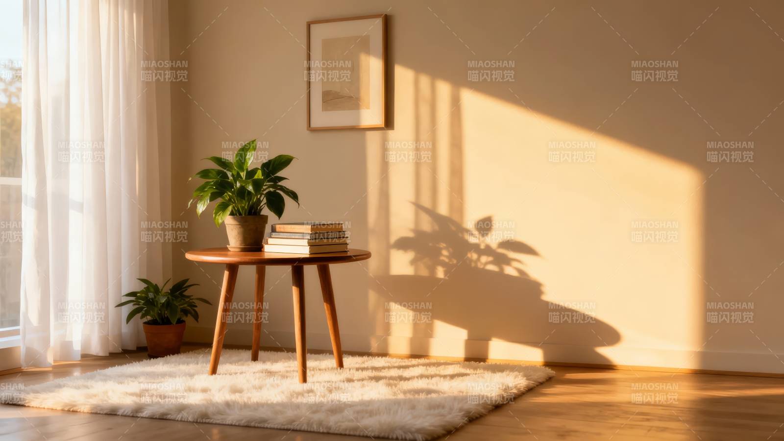 阳光下的静谧角落图片