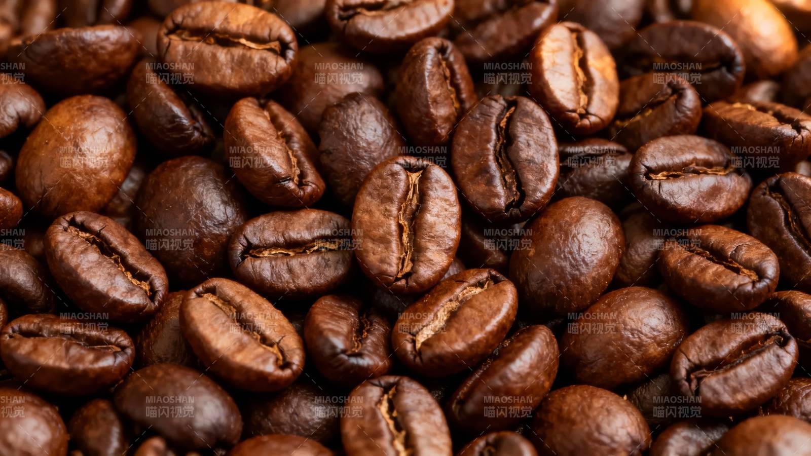 咖啡豆特写图片