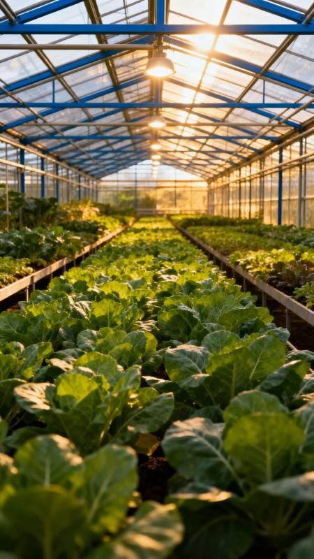 温室绿意盎然图片