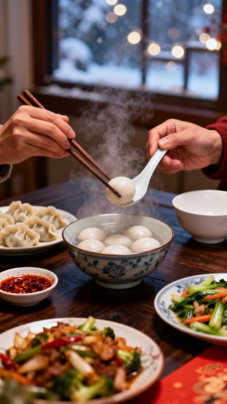 冬日暖食 团圆时刻图片