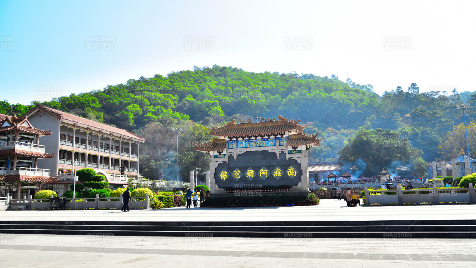 南普陀寺入口图片