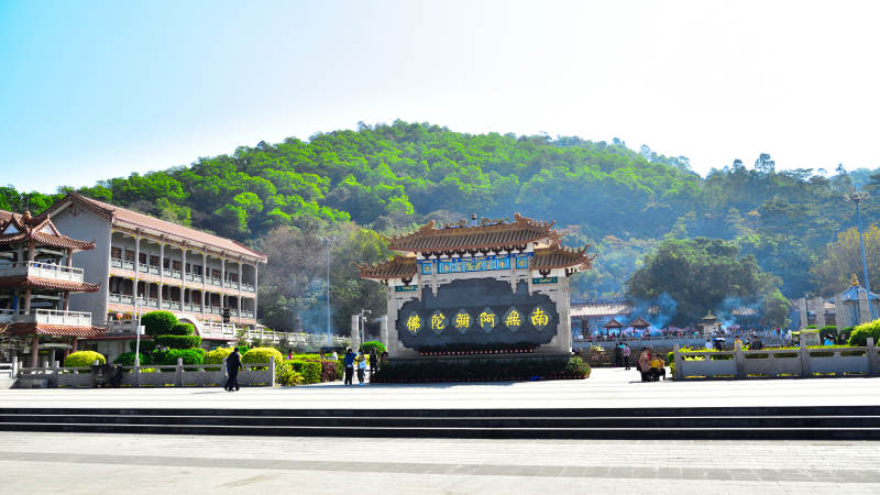 南普陀寺入口图片