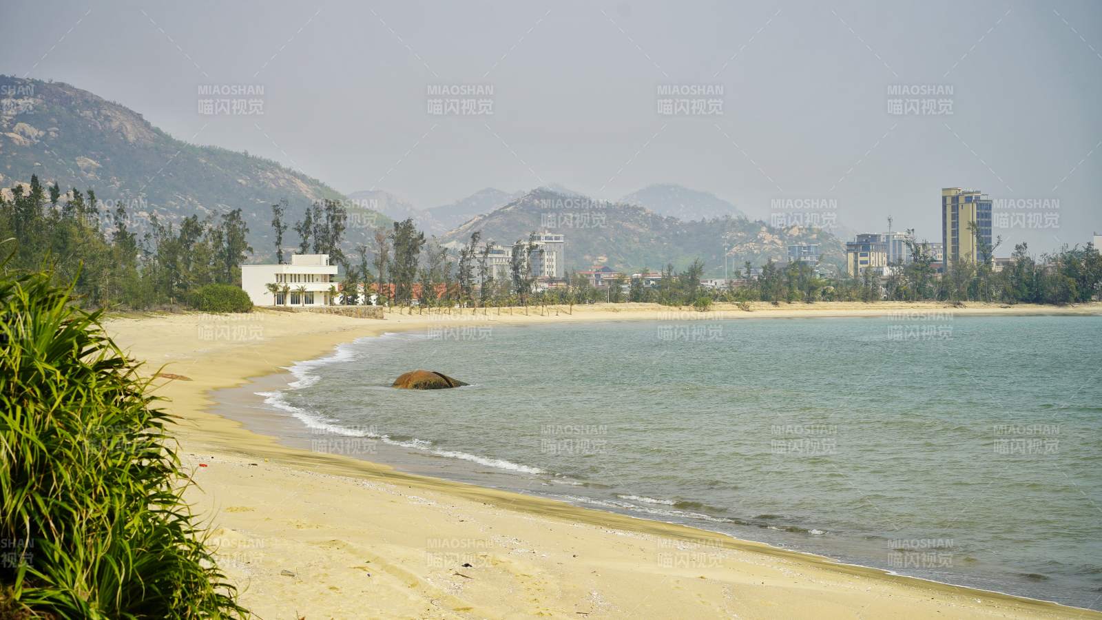 海滨城市风光图片