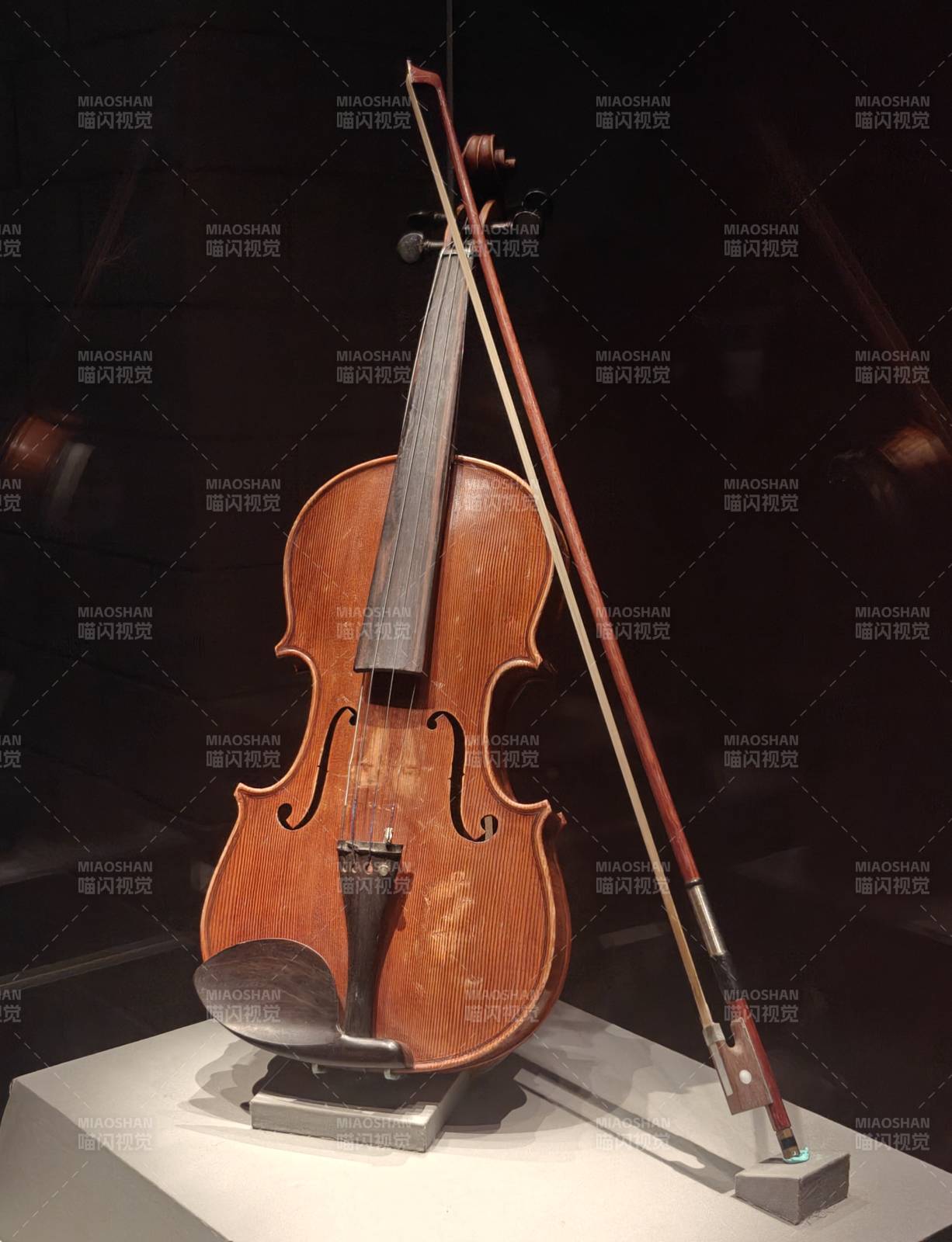 古董小提琴展覽图片