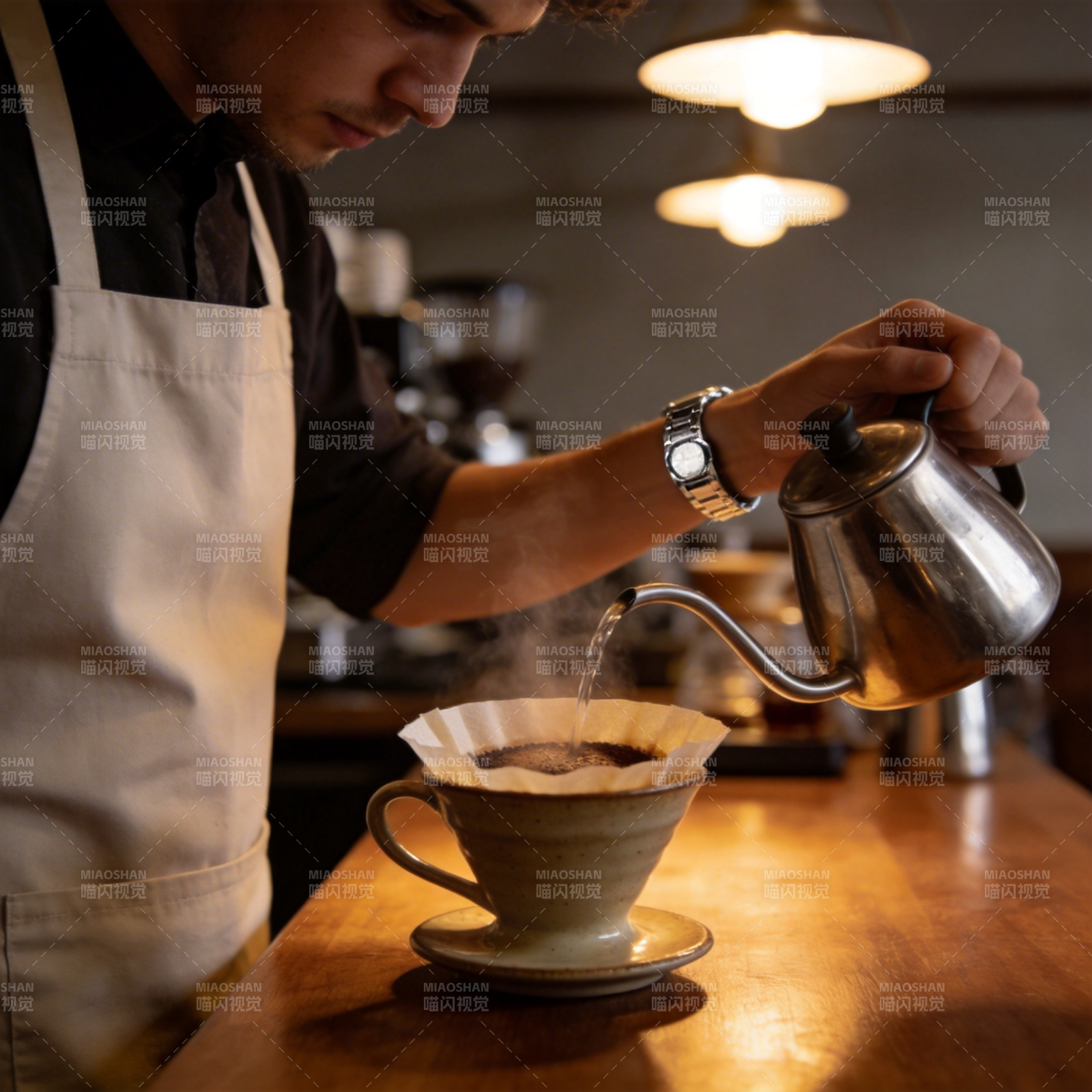 手冲咖啡艺术图片