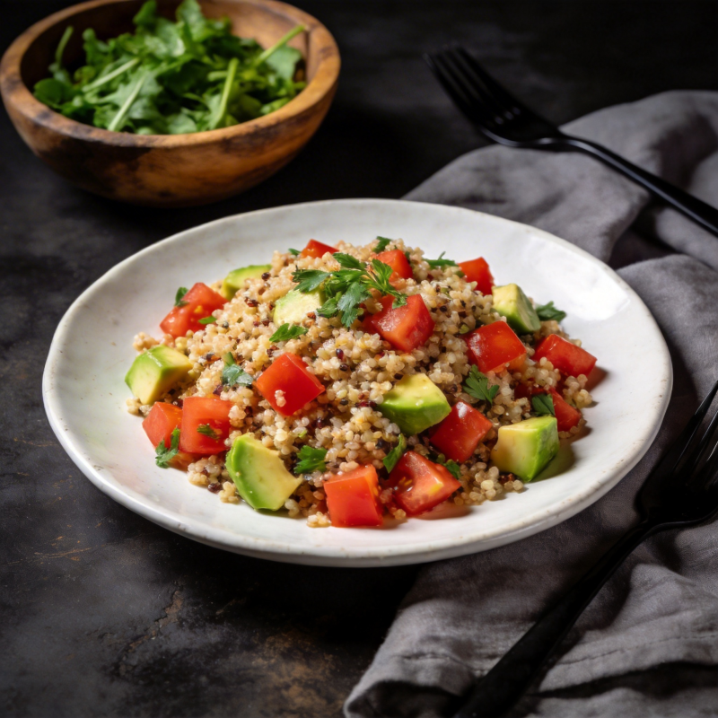 藜麦番茄牛油果沙拉图片