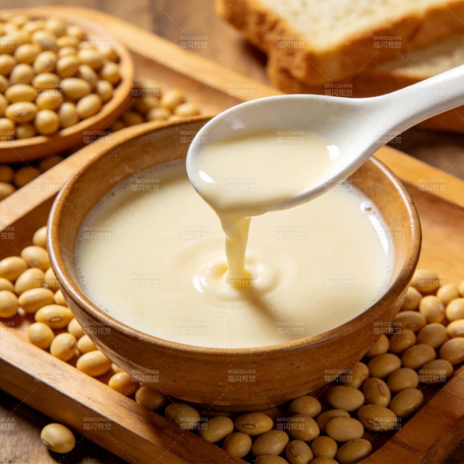 豆浆醇香 豆香四溢图片