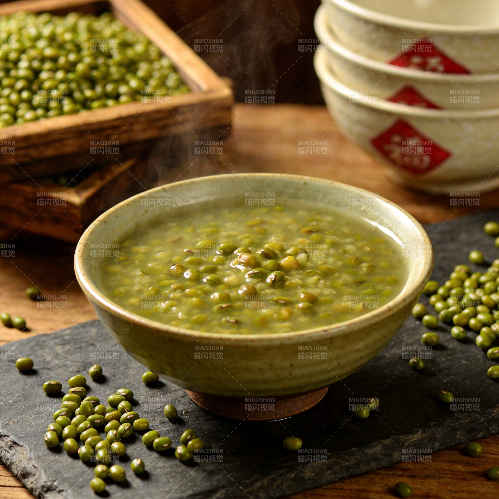 绿豆汤 清凉解暑图片