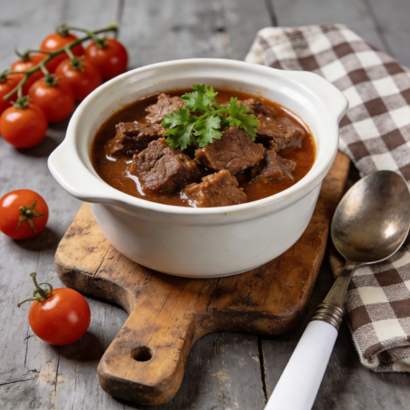 牛肉炖汤配香菜图片