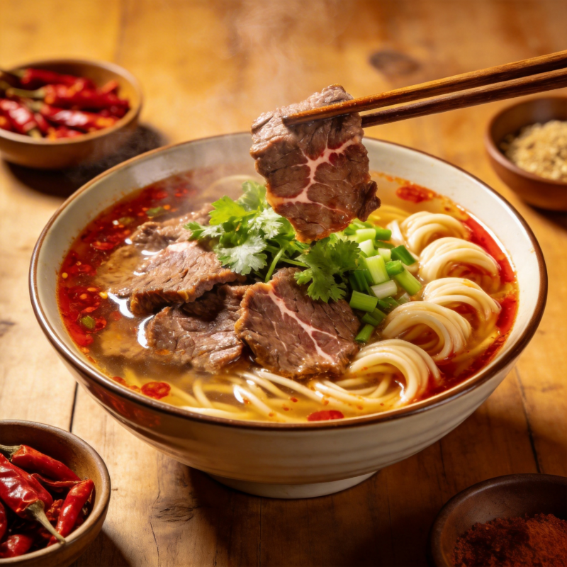 麻辣牛肉面图片