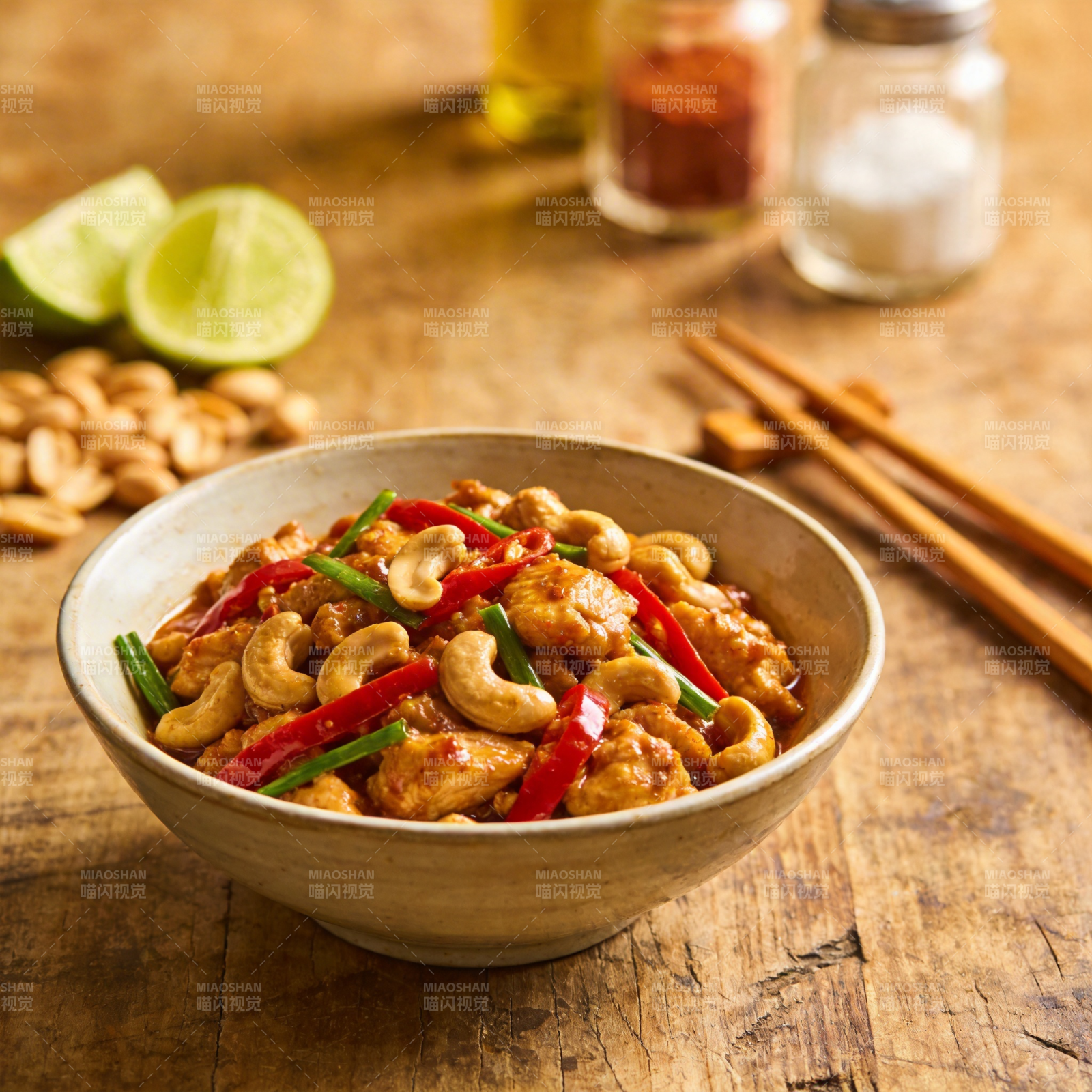 泰式腰果鸡丁图片