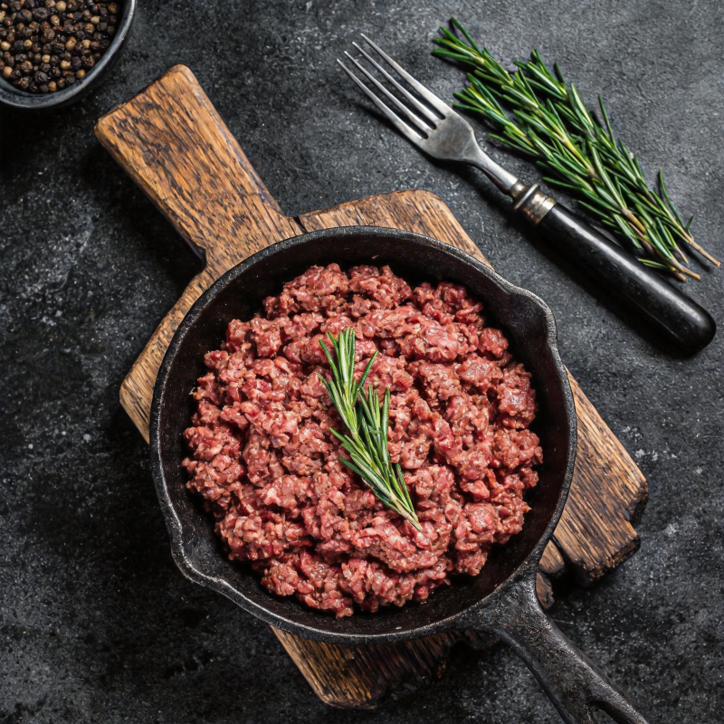 香草牛肉碎图片