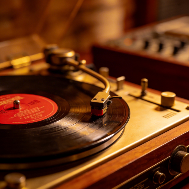 黑胶唱片机图片
