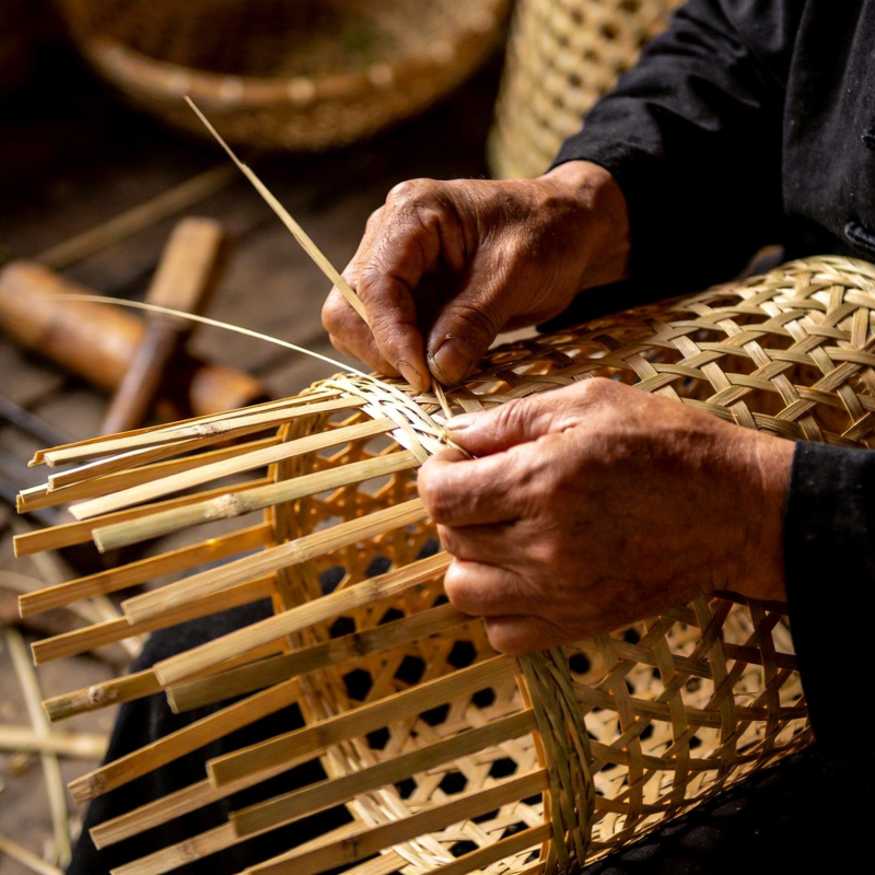 竹编技艺图片