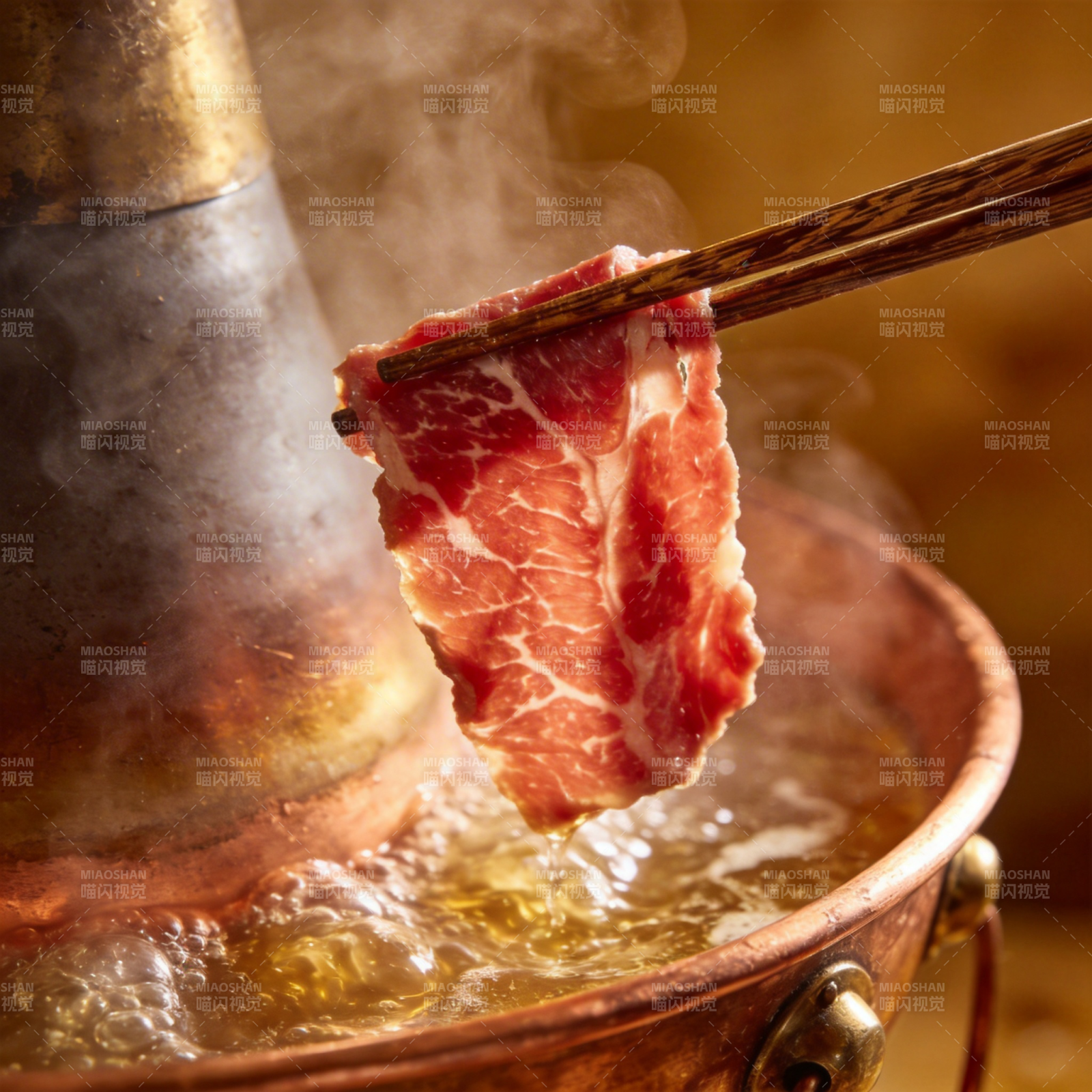 火锅牛肉片图片