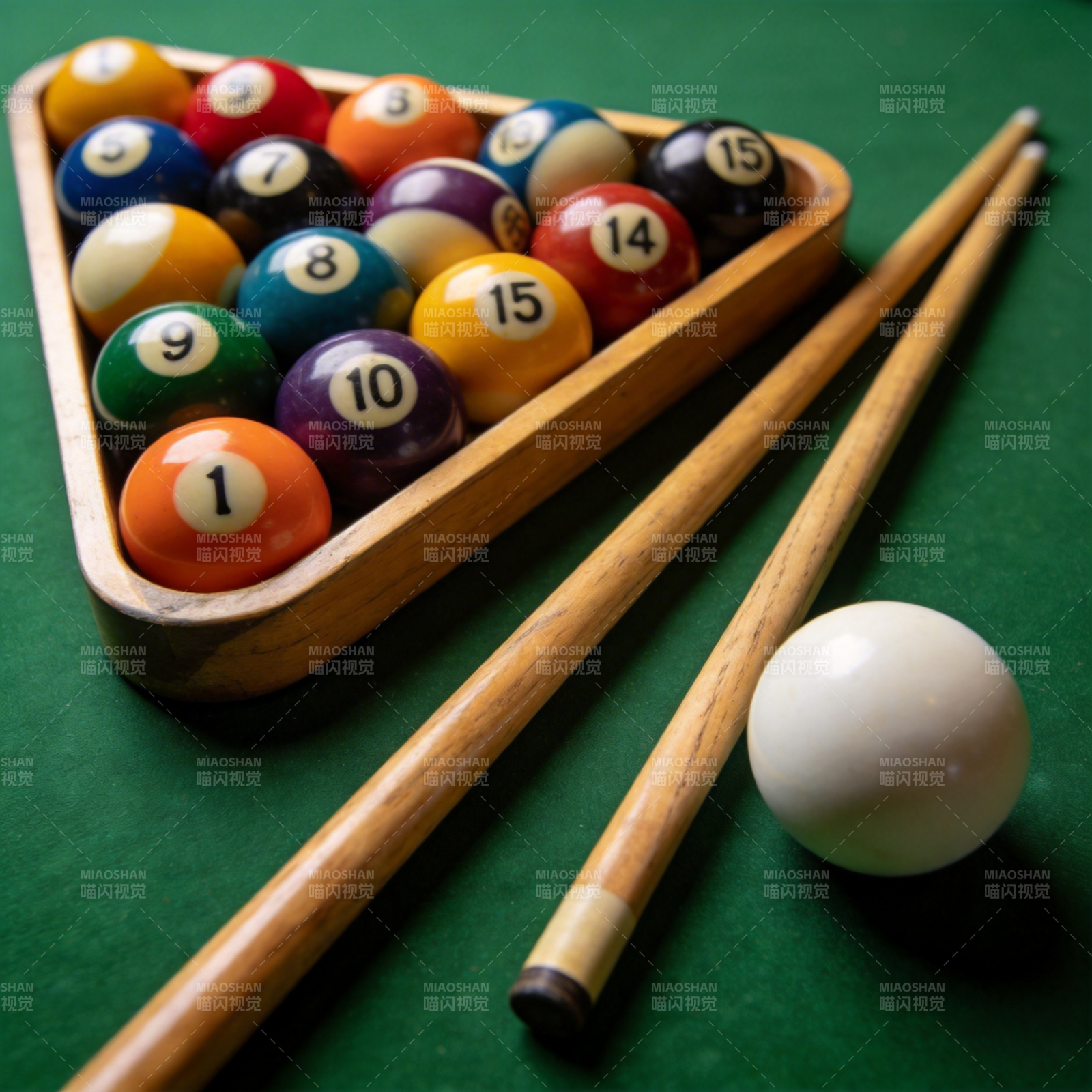 台球静物图图片