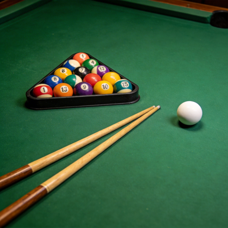 台球桌上的精彩瞬间图片