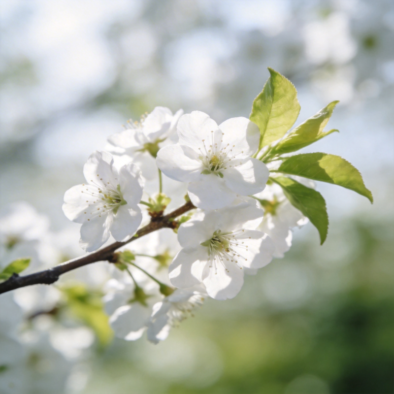 春日樱花绽放图片