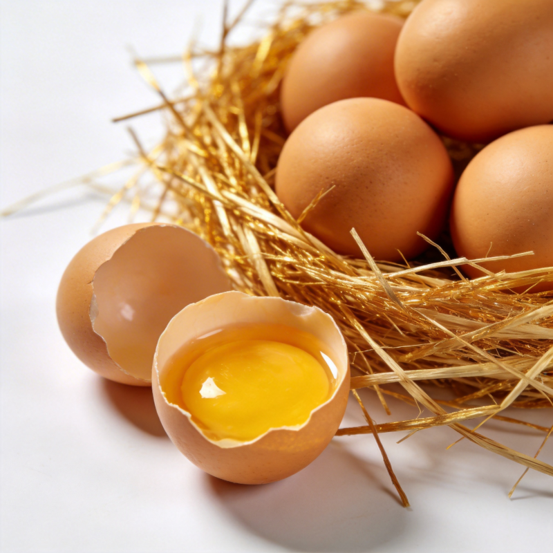蛋黄与蛋壳图片