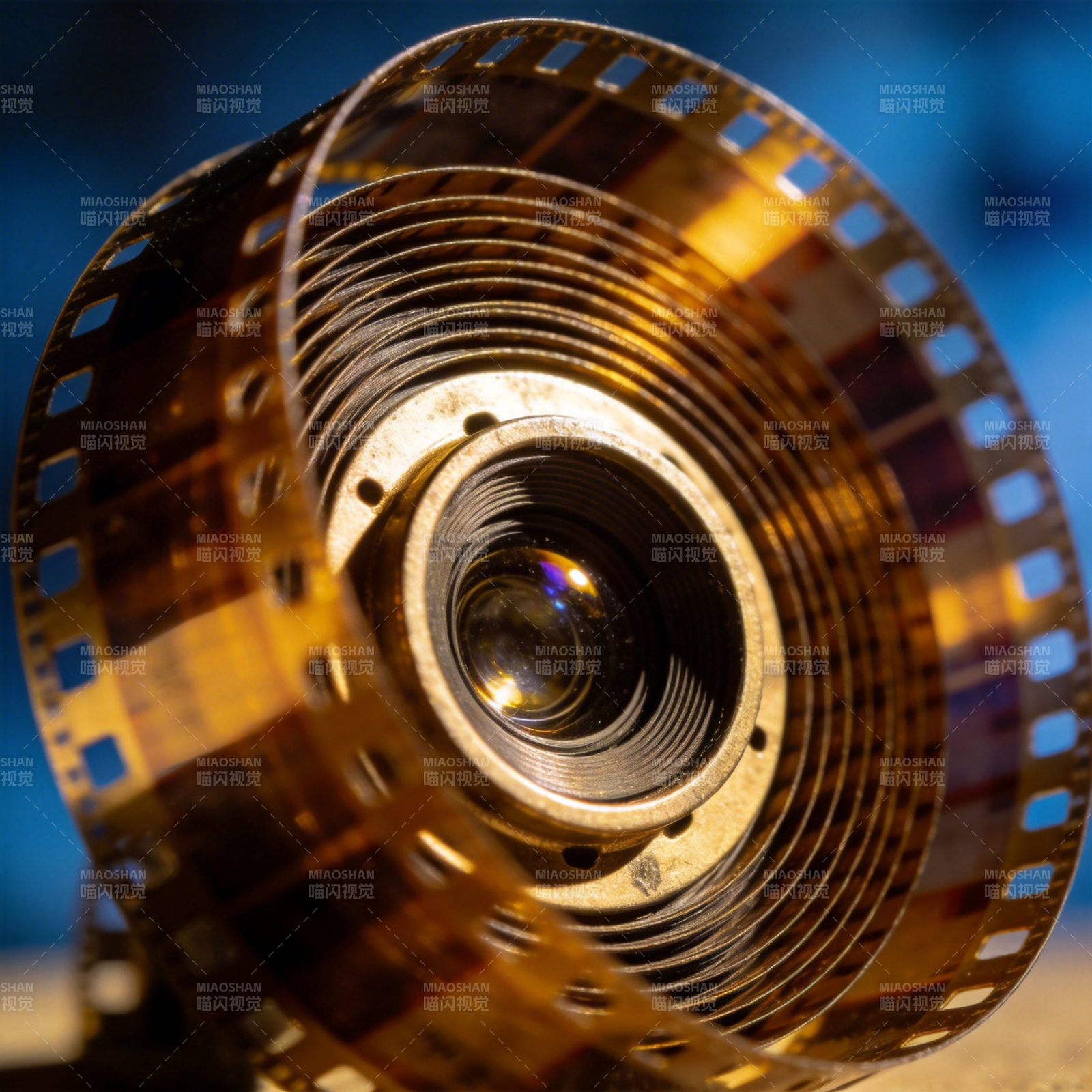 胶片镜头特写图片