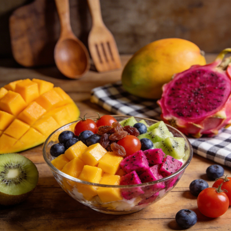 缤纷水果拼盘图片
