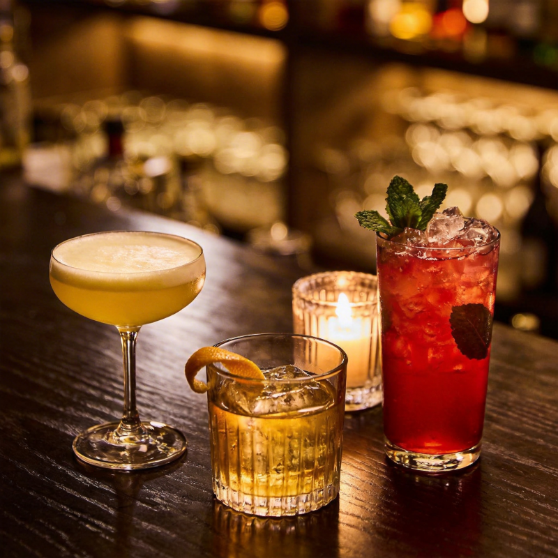 酒吧夜色 美酒相伴图片