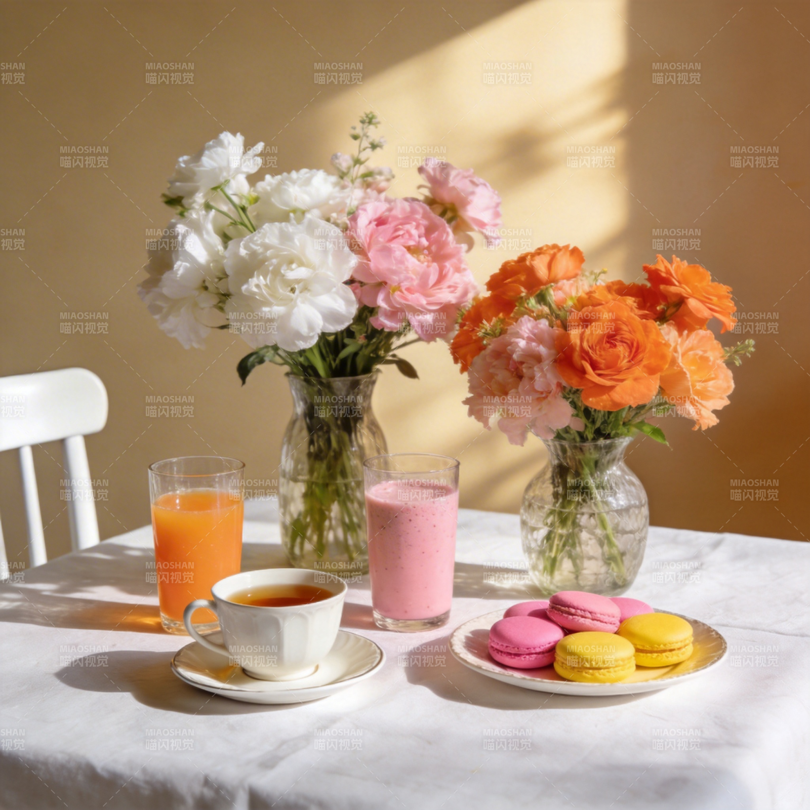 花茶甜点时光图片