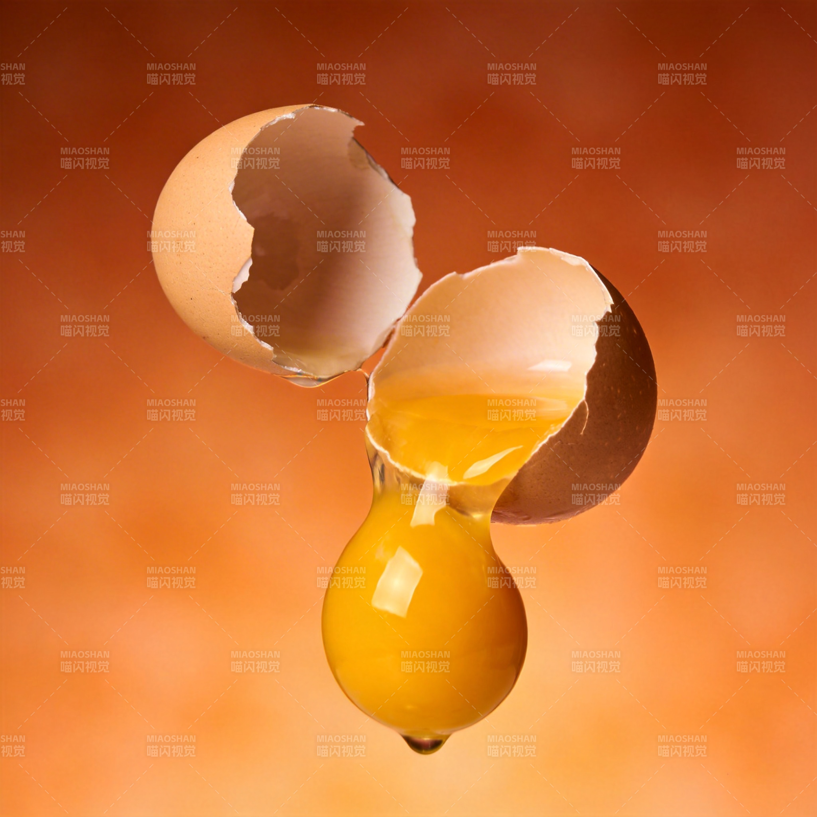 蛋黄飞溅瞬间图片