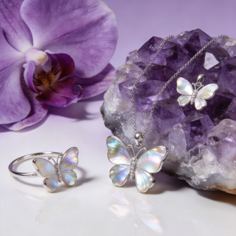 蝶影珠宝 紫韵生辉图片