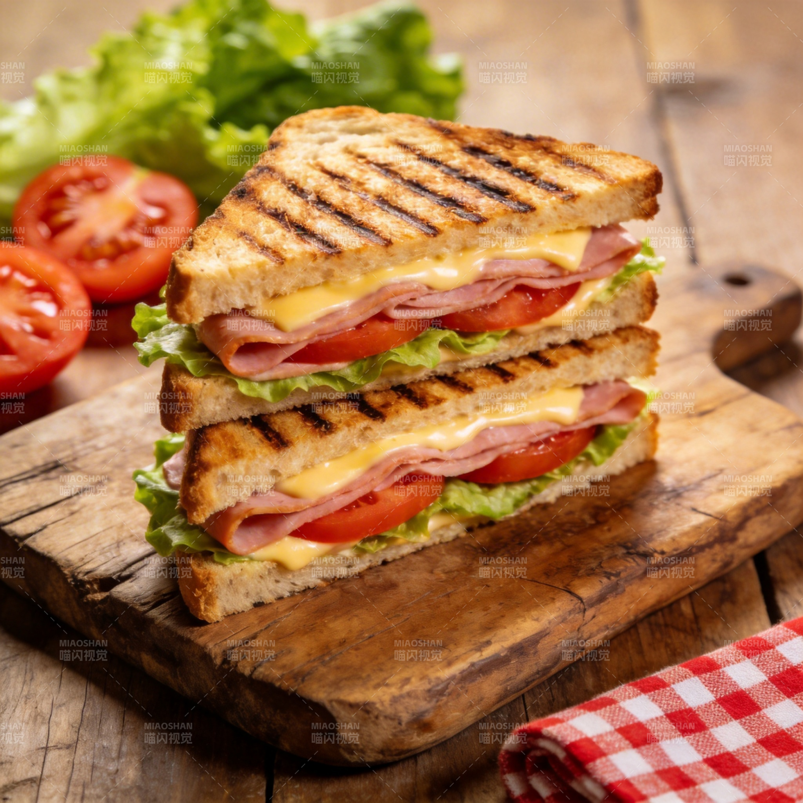 美味三明治图片