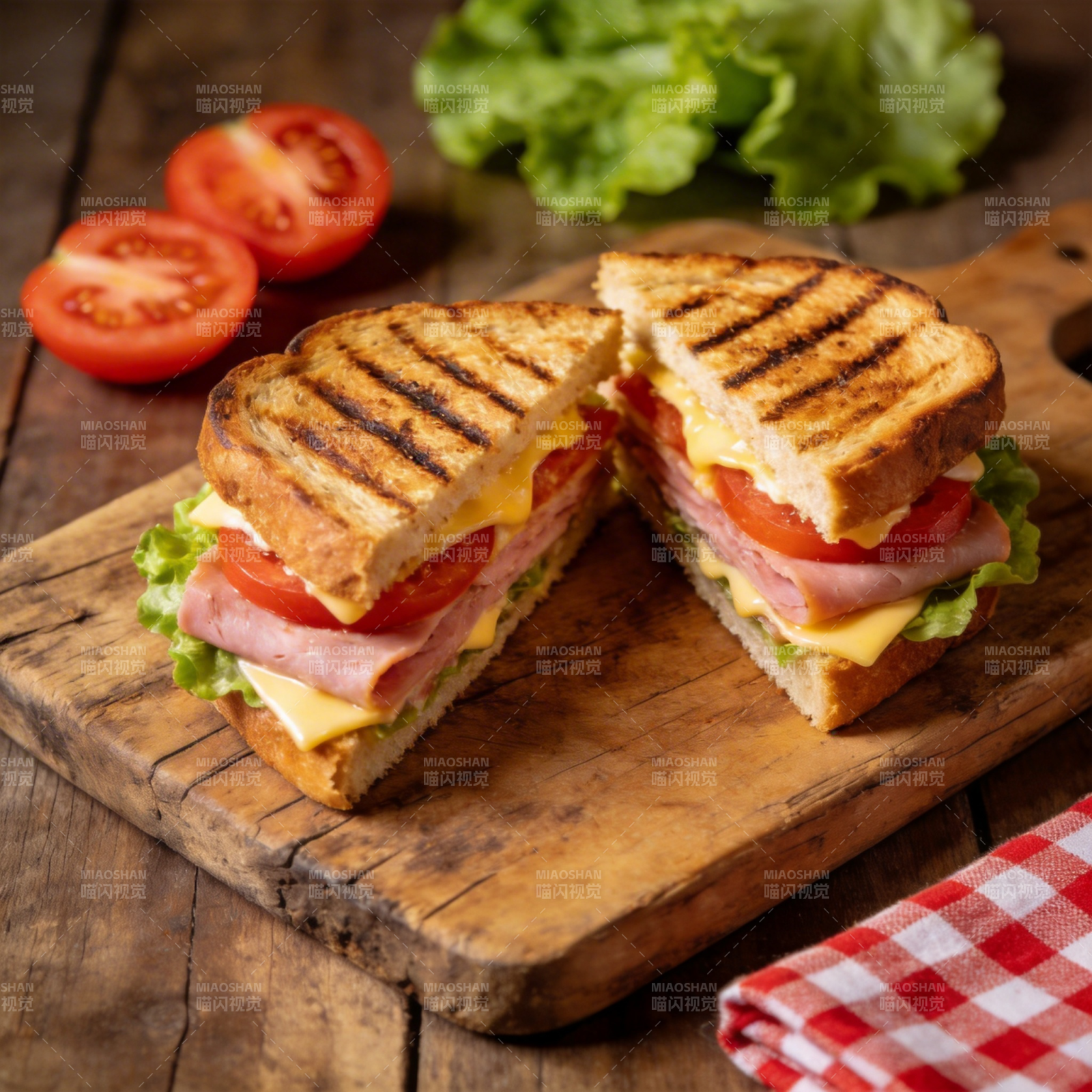 美味三明治图片
